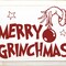 Edge collection - 9" x 12" - Rustic Merry Grinchmas Wood Decor - 1 Piece